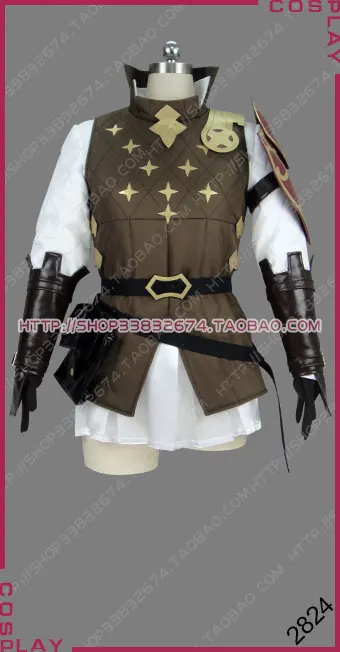 Fire Emblem: The Sacred Stones Grado's six Generals Selena Uniform Outfit Cosplay Costume S002