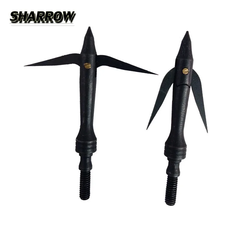 5pcs/10pcs Archery Fishing Arrowhead For Shooting Arrow Tips Broadhead Alloy Steel Points Arrowhead