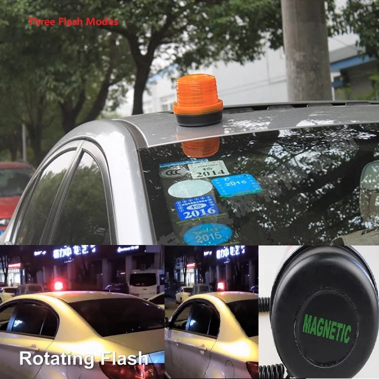 

High-intensity Magnetic Vehicle Warning lights With High-Brightness Roof-suction Road Traffic Safety Flashing Warning Lights