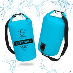 Hitorhike-bolsa impermeable de 25L para natación al aire libre, Camping, Rafting, bolsa de almacenamiento con correas ajustables, 5 colores