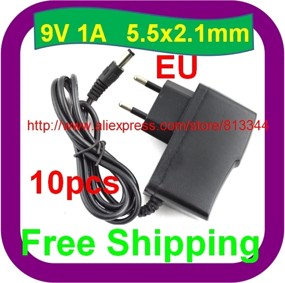 9V1A AC/DC Power Adapter For Arduino MEGA2560 DUE UNO EU Charger