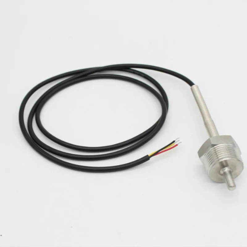 

1x DS18B20 Digital Temperature Sensor 3/4" Thread Probe OD=6mm 1m PVC 3-core Wire SUS304 Stainless Steel Shell L30-300mm