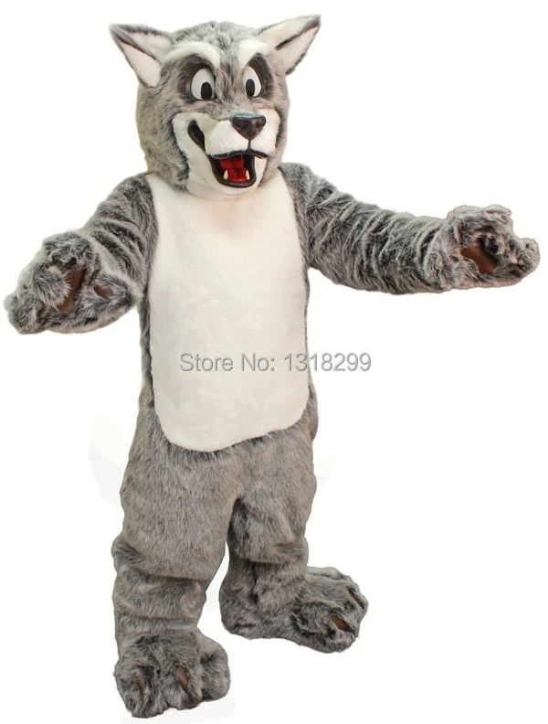 

mascot Friendly Wolf mascot costume fancy dress custom fancy costume cosplay theme mascotte carnival costume kits