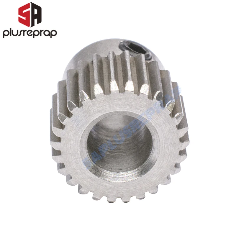 Mk7 MK8 CR10 Extrusion Gear 26/40/50 Tooth Teeth Brass or Stainless Steel Drive Gear Feeding Gear Wheel for 3D Printer Extruder