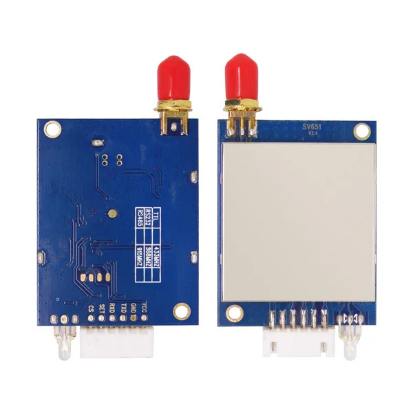 Imagem -04 - sem Fio Transceiver Module Kit 868mhz 500mw Porta Rs485 Longo Alcance 3km Sv651 Antena de Borracha Usb Bridge Board Pcs por Lote rf