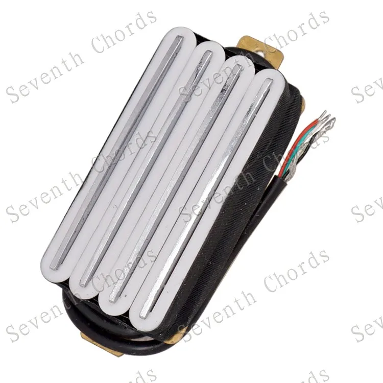 1 Stück Hot Rail 2-Dual Blade Humbucker-Tonabnehmer für E-Gitarre, 4-Draht-Tonabnehmer, 4 Farben, Gitarrenteile und Zubehör – Detail 14
