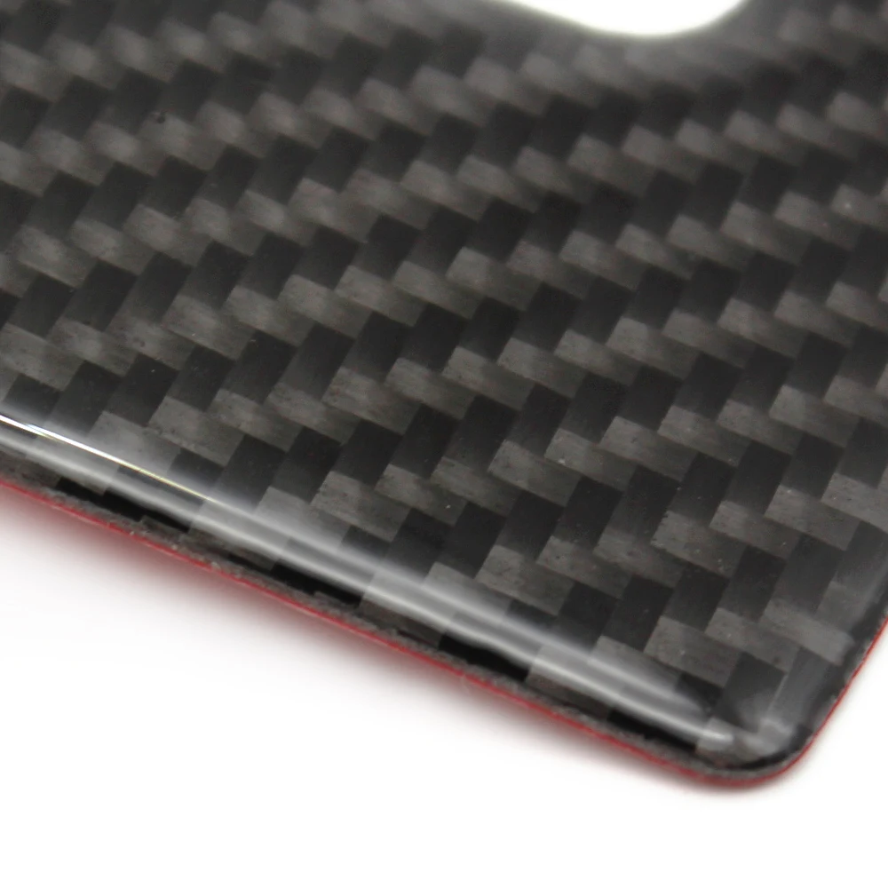 For Audi A4 B8 2009 2010 2011 2012 2013 2014 2015 2016 Carbon Fiber Door Armrest Panel Window Switch Button Cover Sticker Trim