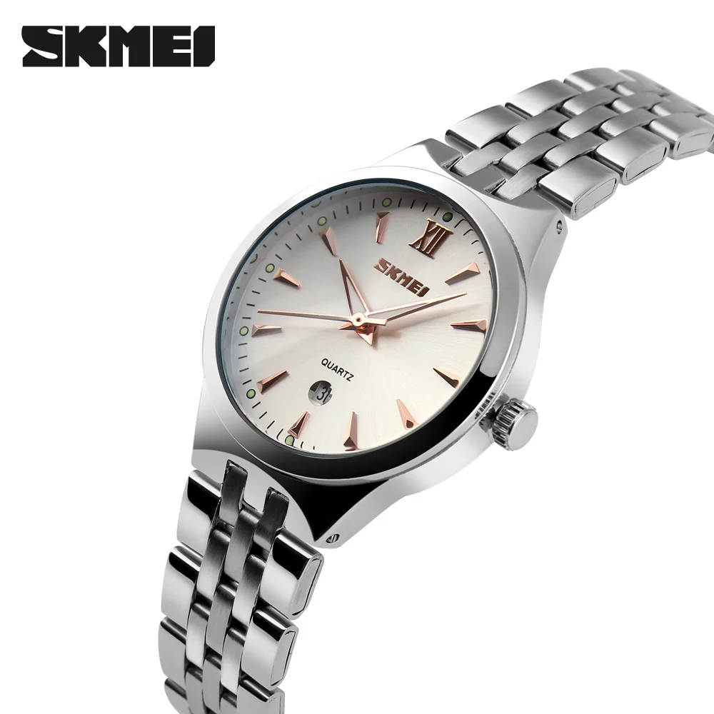 Watches Women Luxury Brand Watch SKMEI Quartz Wristwatches Fashion Sport Stainless Steel Casual Watch relogio feminino