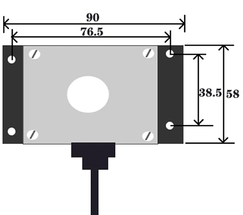 RS485 illuminance and temperature and humidity integrated sensor Illuminance sensor Temperature and humidity sensor