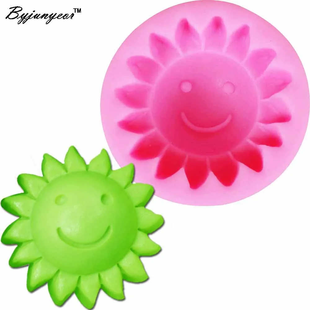 

Sunflower 3D Candle Soy Wax Mould Scented Soap Handmade Silicone Mold Plaster Resin Clay Diy Craft Home Decoration m864
