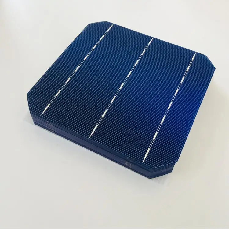 Monocrystalline solar cell 0.5V 4.8W Grade A Type 156mm Photovoltaic panel cell for diy Mono solar panel 10pcs/Lot