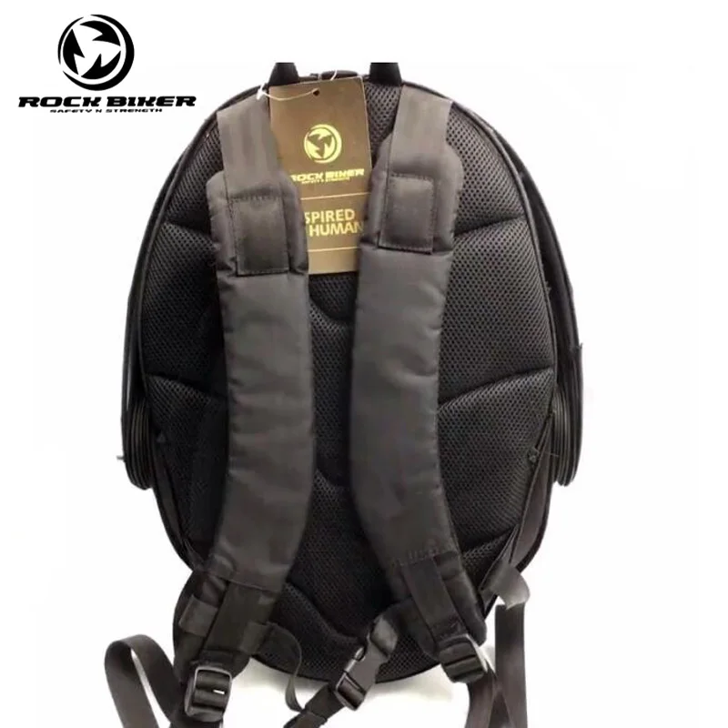 New ROCK BIKER Motorcycle Backpack Moto Helmet bag Man shoulder riding knights locomotive tailgear Knight Racing knapsack size S