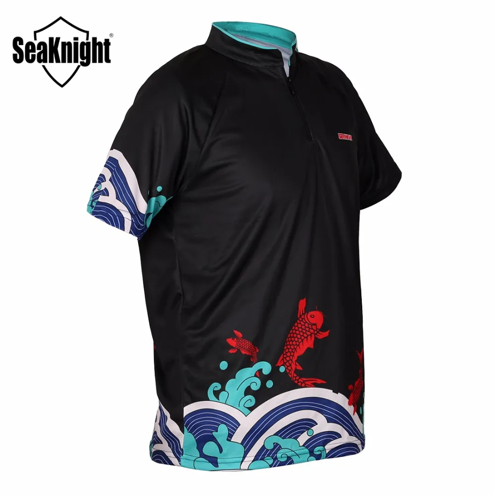 

SeaKnight Fishing Clothes SK002 Short Sleeve T-shirt L/XL/XXL Breathable Anti-UV Outdoors Summer Fishing Clothing