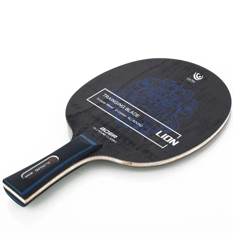 Long Table Tennis Blade Table Tennis Racket Pingpong Racket Table Tennis Bats short Handle Shakehand Racket Send Gift