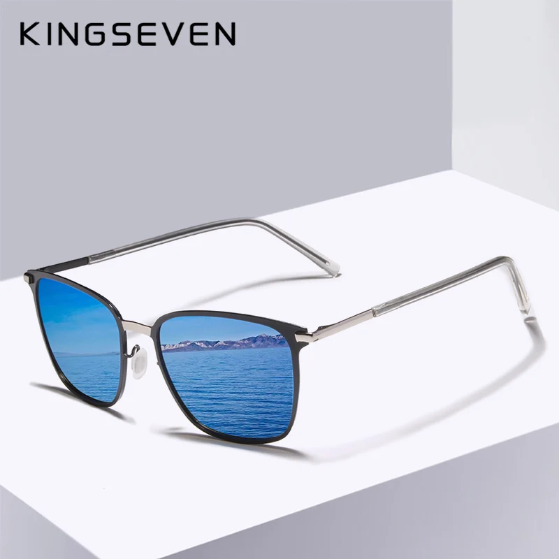 

KINGSEVEN поляризационные солнцезащитные очки мужские классические мужские очки для защиты глаз очки для вождения и путешествий унисекс Óculos Gafas De Sol