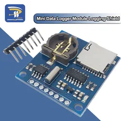 Mini Data Logger Module Logging Shield for Arduino For Raspberry Pi Logging Recorder Data Logger Module Shield V1.0 SD Card