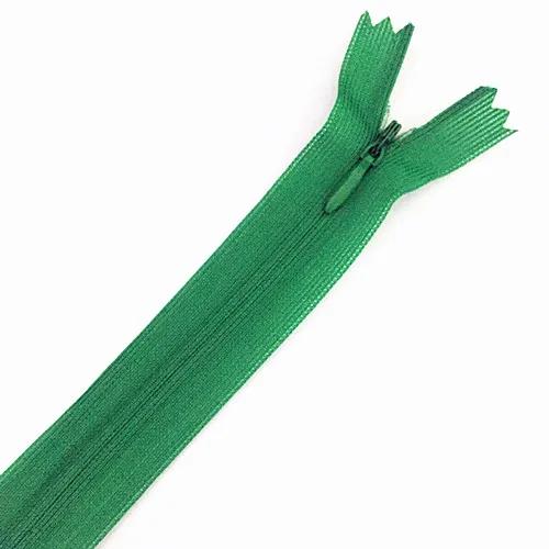 10 pieces #3 28-60 cm (11/12/14/16 / 18/20/24 inch) nylon invisible soft tulle coil zipper sewing (color please choose)