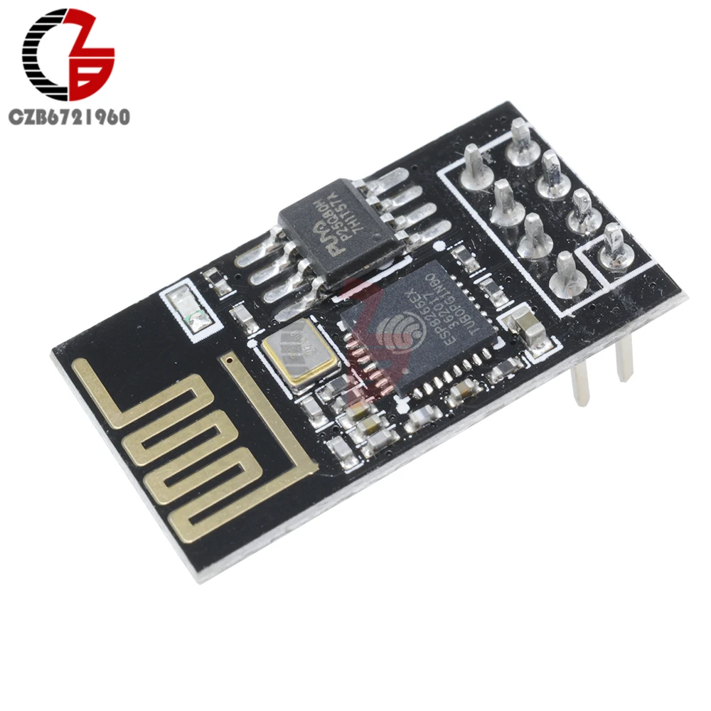 CH340 USB to ESP8266 Serial ESP-01 ESP-01S Adapter Wireless Wifi Developent Board ESP01 ESP01S Programmer Adapter GPIO Module