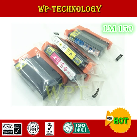 

One set Compatible ink cartridges for LM150, LM-150XL suit for Lexmark PRO S315 S415 S515 Pro715 Pro915 .with Chips