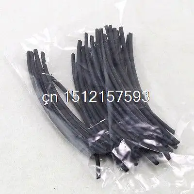 50Pcs 6Mm (ID) ความยาว10ซม.ฉนวนกันความร้อนความร้อนท่อหดสายตัด