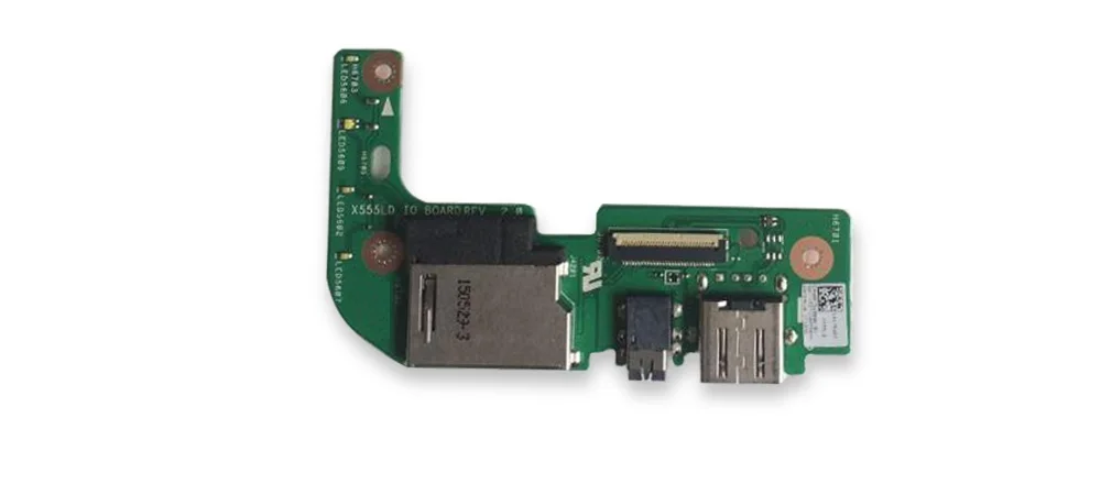 USB date charge dock flex cable For Asus K555 R556L X555L X553M Y583LD USB & Hard Disk connector PCB flex cable +jack port board