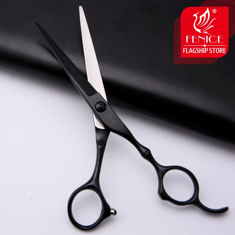 Fenice Professional hair salon cutting scissors 6.0 inch for home and barber shop hair care styling shears