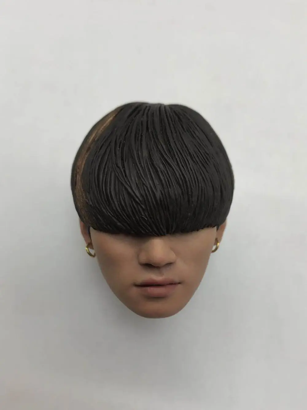 

Black Hair bigbang 1/6 Scale Head Sculpt The Good For 12" Action Figure Hot Toys Body Toys