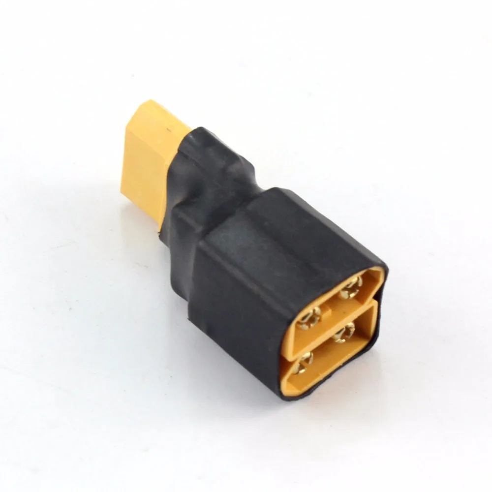 1 szt. NOWY adapter równoległy XT60 Konwerter Złącze Kabel Lipo Wiązka akumulatora Wtyczka Okablowanie RC Samolot FPV