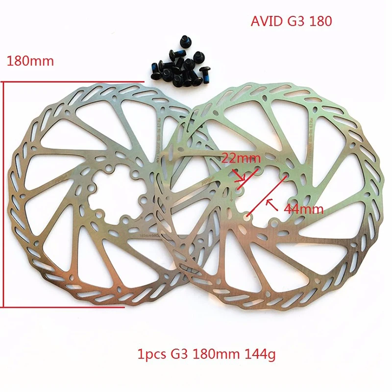 disc brake rotors 160mm/180mm MTB bicycle oil mechanical brakes rotors for SHIMA AVID G3