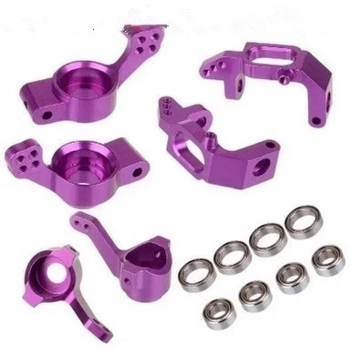 HSP brontozaur części zamienne aluminiowa piasta sterująca 102210 102211 102212 102010 102011 102012 dla 1/10 RC Monster Truck Buggy