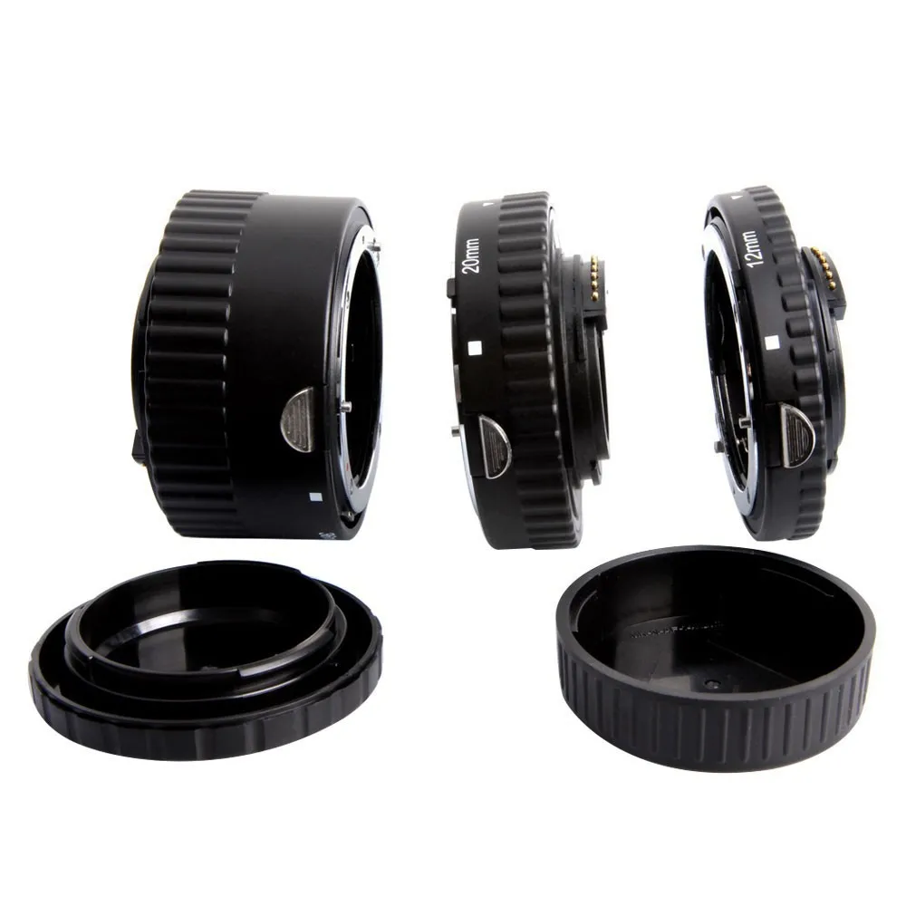 Meike Auto Focus Macro Extension Tube Set Ring N-AF1-B for Nikon D7100 D7200 D7000 D5200 D5300 D3100 D3300 D800 D600 D90 D80