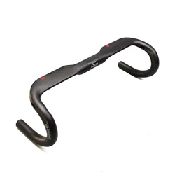 Super-Light Carbon Road Bicycle Handlebar, Steering , Steering Rod, Internal Cable, Bent Steering Wheel, Handle Bars, Black, New