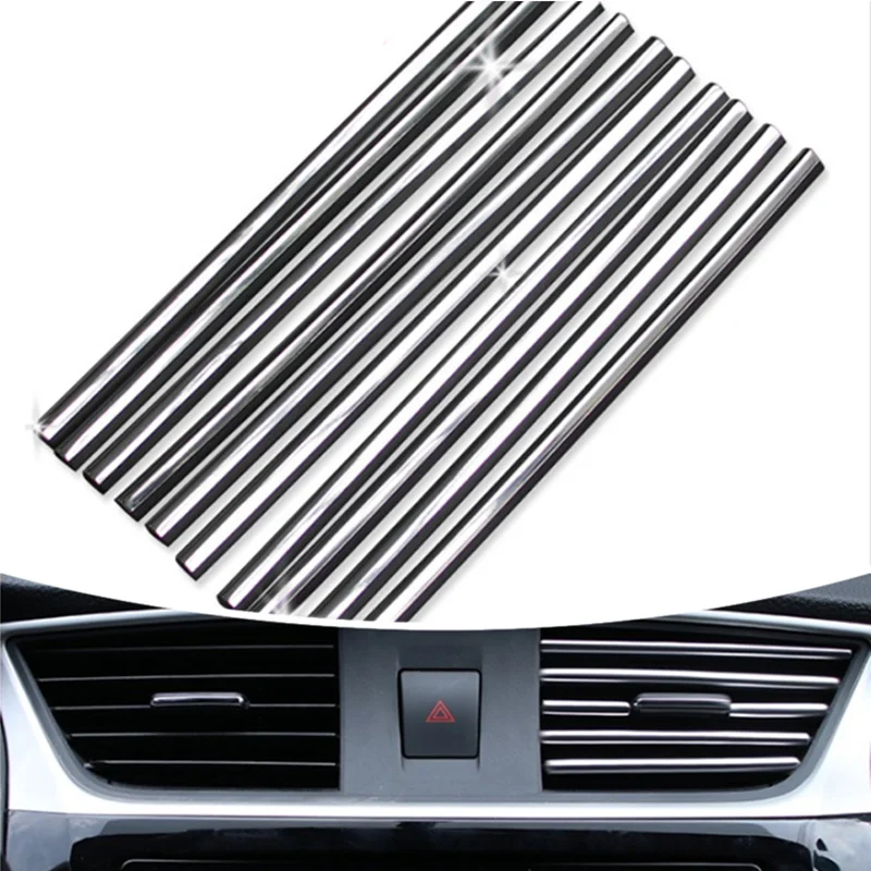 

Car styling U Shaped DIY Air Vent Grille Decoration Strip for KIA Rio K2 K3 K4 K5 KX3 KX5 Cerato,Soul,Forte,Sportage R,Sorento