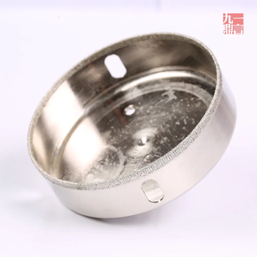 1pc140mm Alat Bor Inti Kaca Berlapis Berlian Gergaji Lubang untuk Pengeboran Marmer Beton Kaca Ukuran Besar Gratis Pengiriman