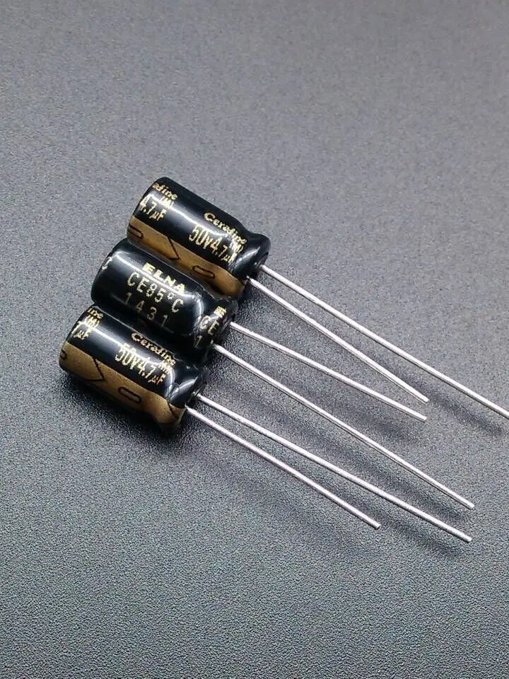 2020 hot sale 10pcs/30pcs New stock Y ELNA ROA Cerafine 4.7uF/50V origl authentic audio electrolytic capacitors free shipping