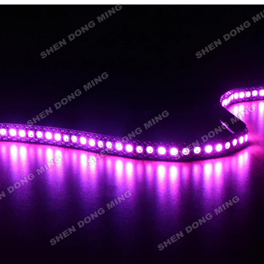 

1M PCB WS2812 RGB led strip digital 144led/m built-in IC pixel led diode tape car Home Party Holiday Festival Decoration