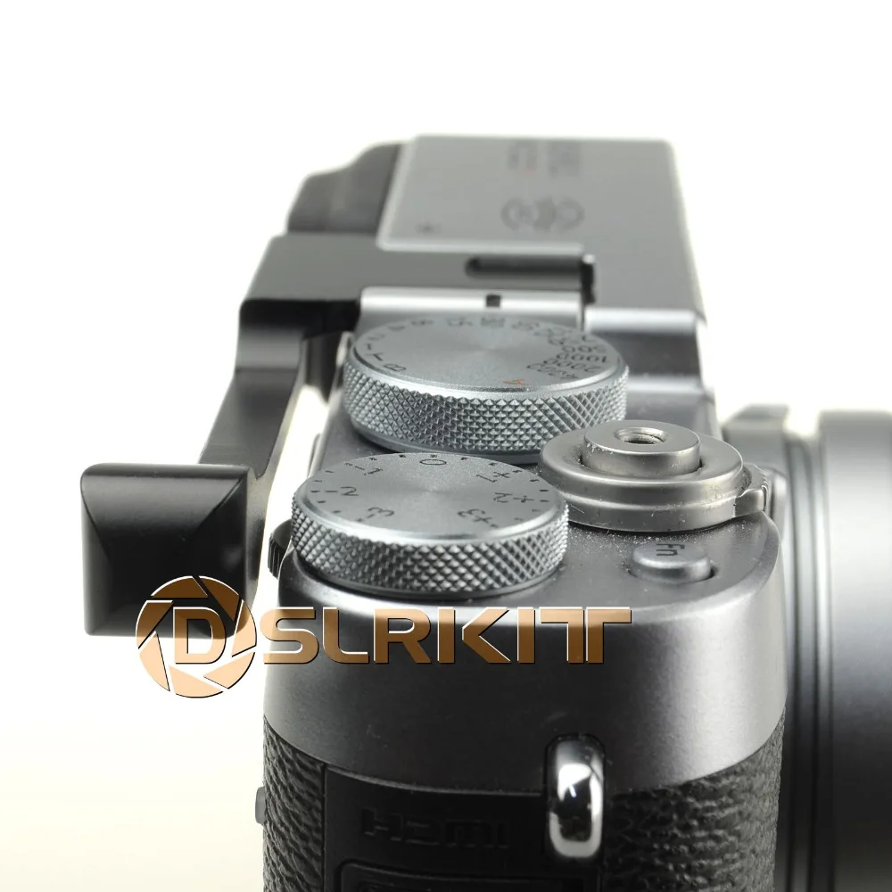 DSLRKIT Schwarz Thumb Up Grip für Fujifilm X-100T X-M1 X-30 X-A2 X-A1