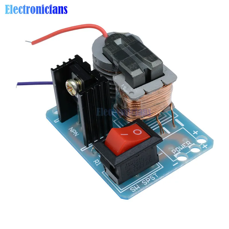 15KV High Frequency Transformer DC High Voltage Arc Ignition Generator Inverter Boost Coil Module Step Up Power Module DIY Kit