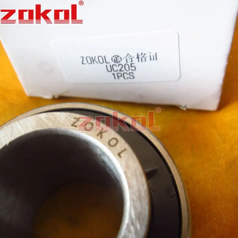 ZOKOL bearing UC205 90505 Pillow Block Ball Bearing 25*52*34mm