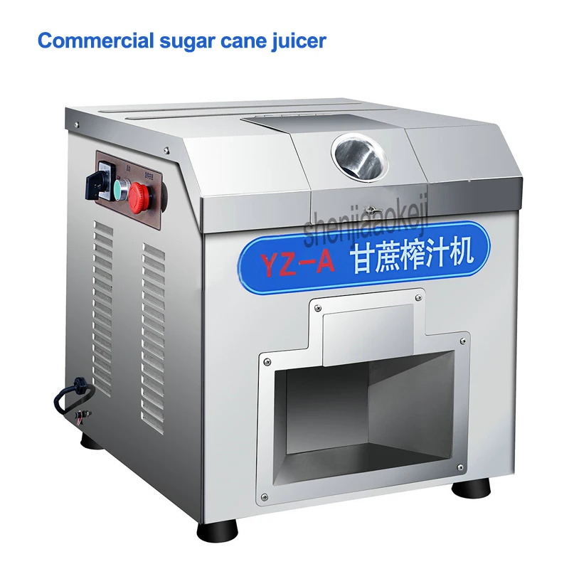 

150kg/h Stainless steel Sugar cane juicer YZ-A Commercial sugar cane juicer Fast sugar cane juice machine 220V/110V 750W 1PC