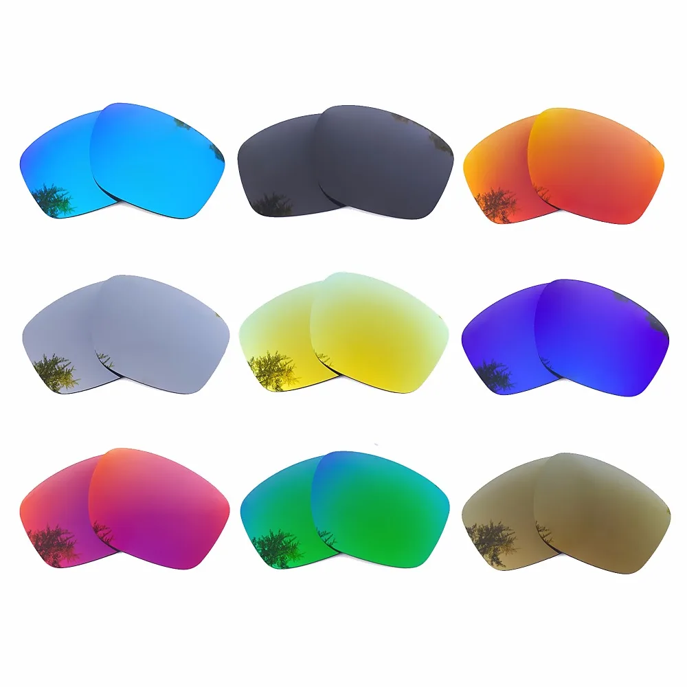 PAZZERBY Polarized Replacement Lenses for-Oakley Sliver OO9262 Sunglasses - Multiple Options