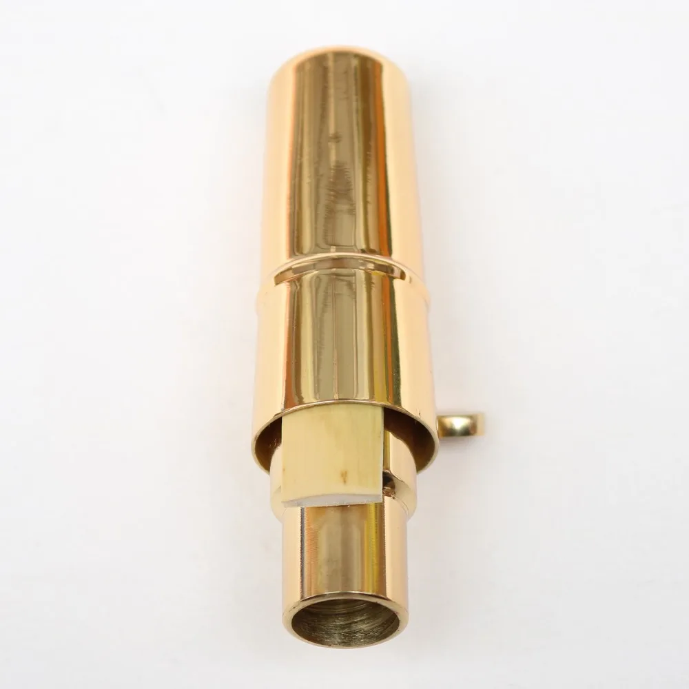 Embouchure en métal pour saxophone ténor soprano alto, embout coulissant en laque dorée, embouchures de saxophone Dukoff professionnelles, 56789