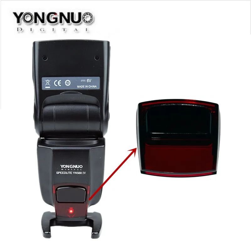 YONGNUO Flash speedlite repair red plastic AF glass for YN560