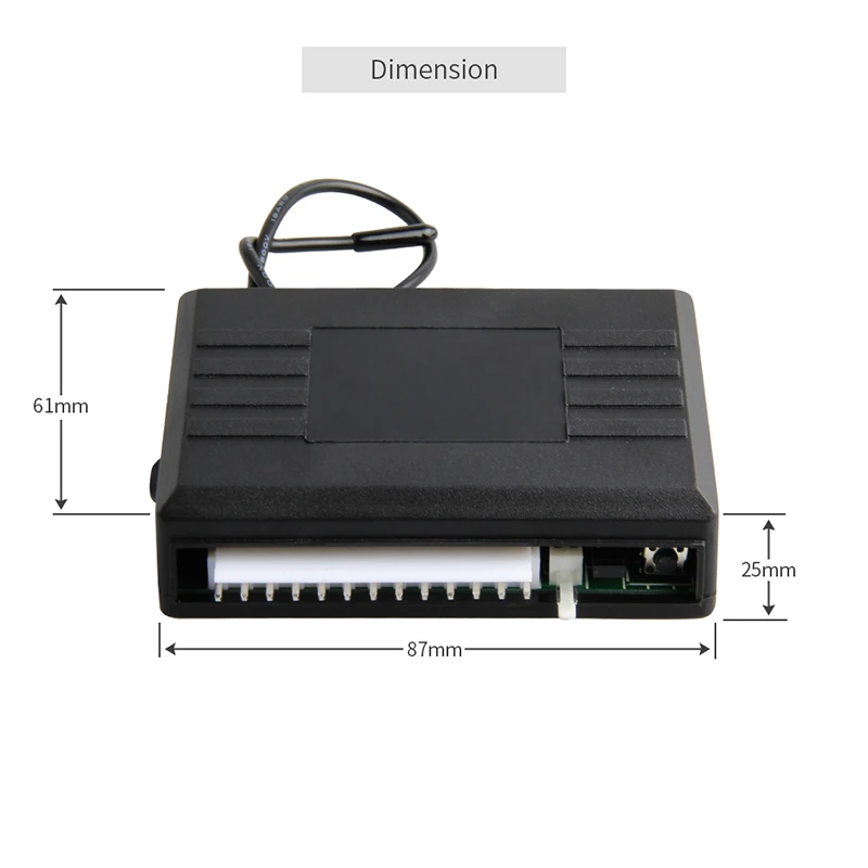 EASYGUARD ke02-rt0107 keyless entry system for cars central door locking easy install remote lock unlock trunk release DC 12V