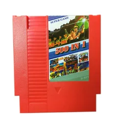 2017 New Arrival 500 in 1 Games collection 8 Bit 72 Pins Game Card