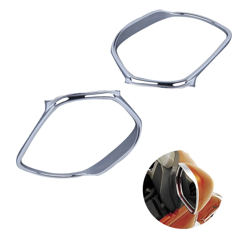 

Motorcycle Mirrors Trim Decoration For Honda GOLDWING GL1800 2001-2011 high quality Motorbike Chrome