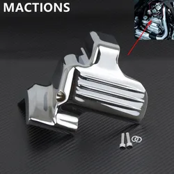 Motorcycle Starter Cover Chrome/ Black For Harley Touring Electra Glides Road Glides Street Glides FLHTCU FLTRX FLHT FLHR 07-15