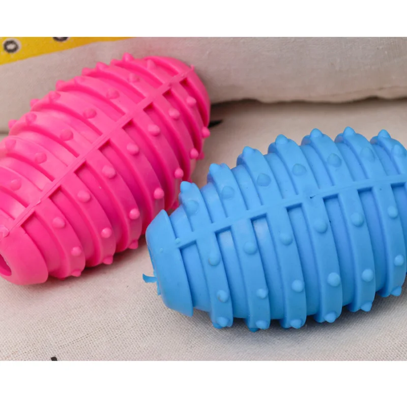 1pcs Fashion Pet Dog Toys Cute TPR Grenades Toy Rubber Resistant Interactive Bite Clean Teeth Chew Game Product Dog Supplies