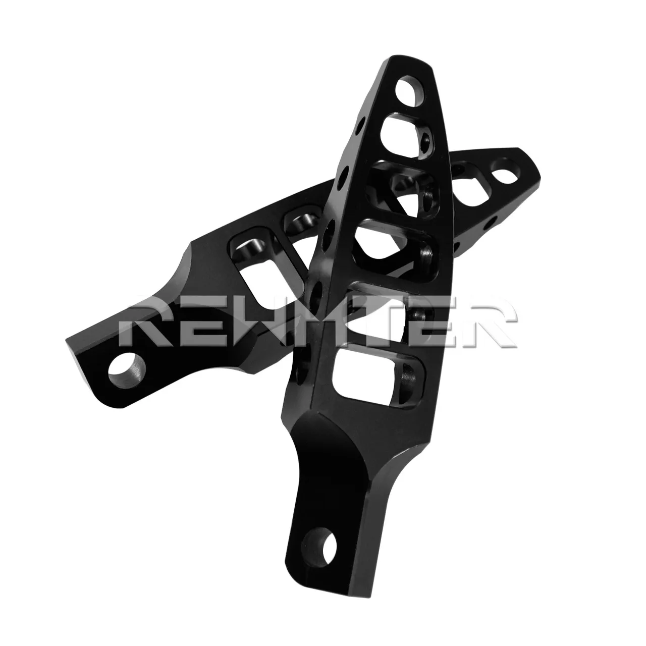 Motorcycle Footrests 45 Degrees Male-Mount CNC Footpeg Pedal Foot Pegs For Harley Sportster 883 1200 XL XR Touring Dyna Softail