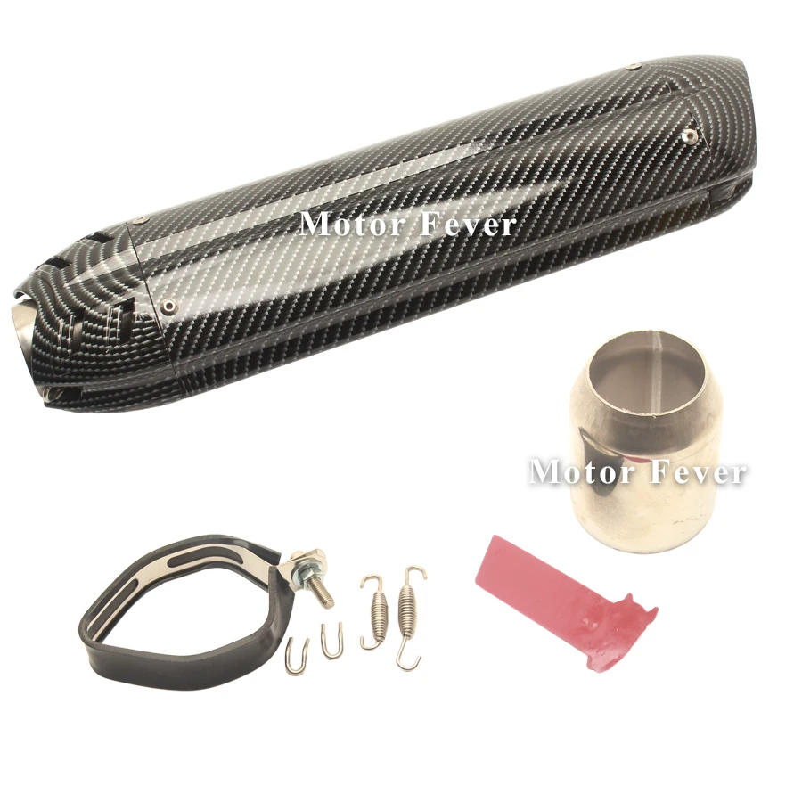 470 مللي متر 370 مللي متر دراجة نارية العادم 470 مللي متر ديسيبل القاتل الهروب الخمار 51 مللي متر لكاواساكي Z250 Z750 Z1000 cb1000r cbr250r MIVV العادم